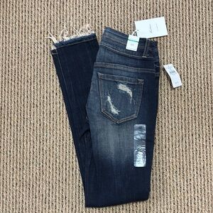 NWT Kaycan Stylish Blue Distressed Jeans